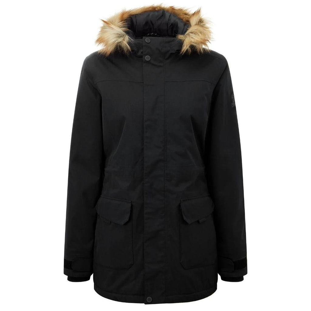 Tog24 Alderidge Womens Waterproof Parka - Black - Beales department store