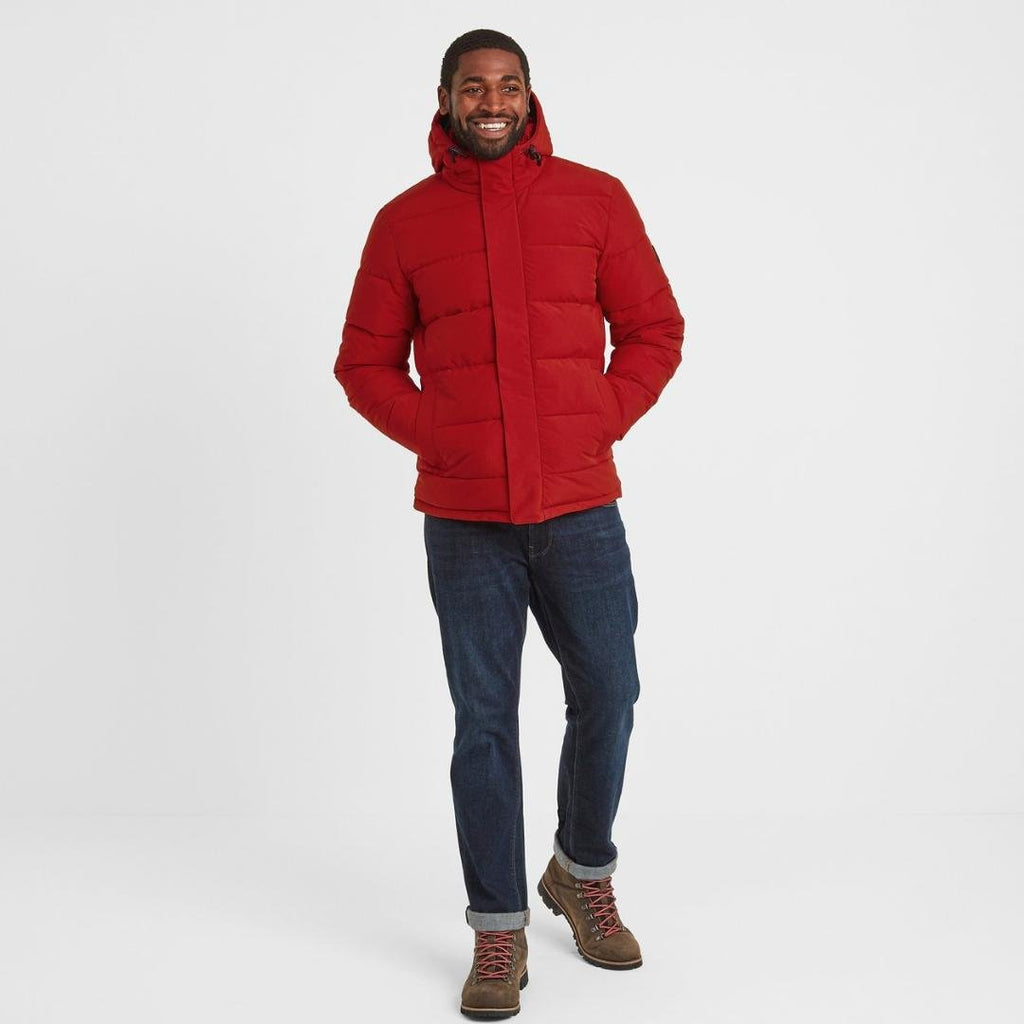 TOG24 Askham Insulated Jacket - Chilli Red - Beales department store