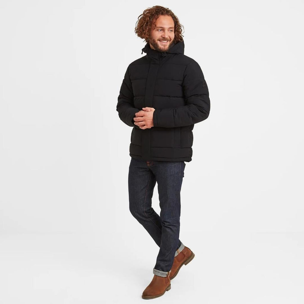 TOG24 Askham Mens Insulated Jacket - Black - Beales department store