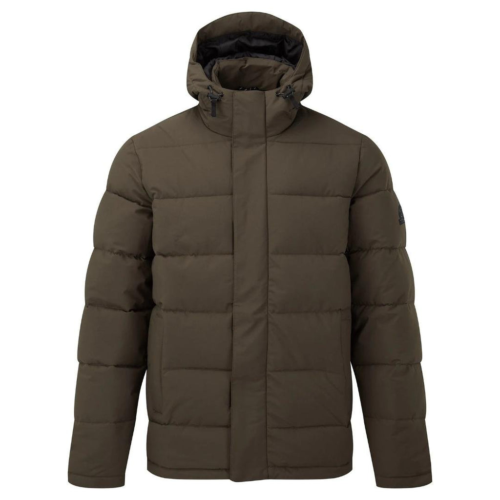 Tog24 Askham Mens Insulated Jacket - Dark Khaki - Beales department store