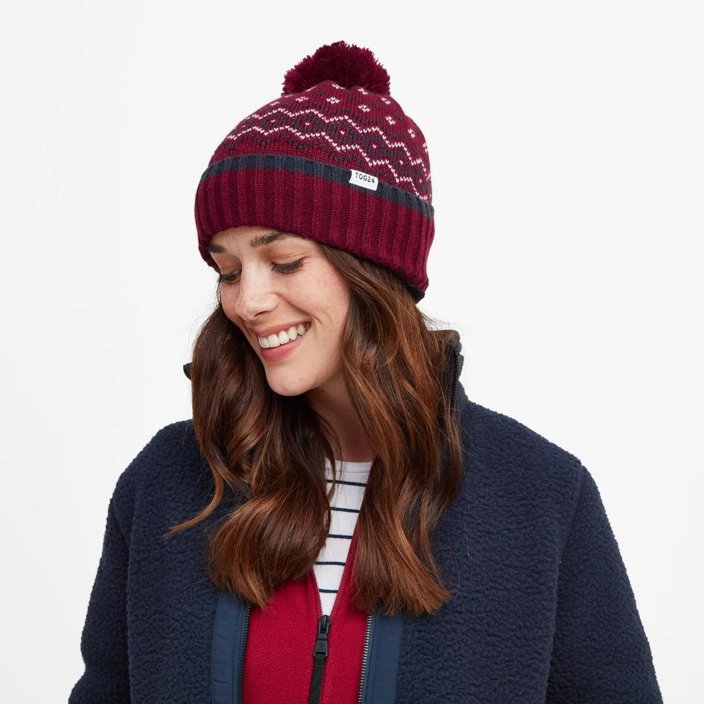 TOG24 Cawley Hat - Raspberry - Beales department store