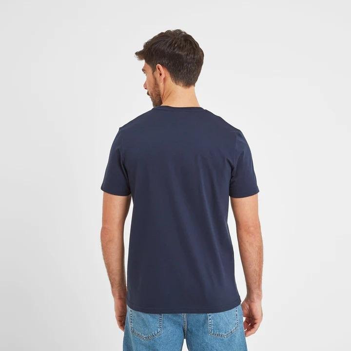 TOG24 Donnell Mens T-Shirt - Dark Indigo - Beales department store