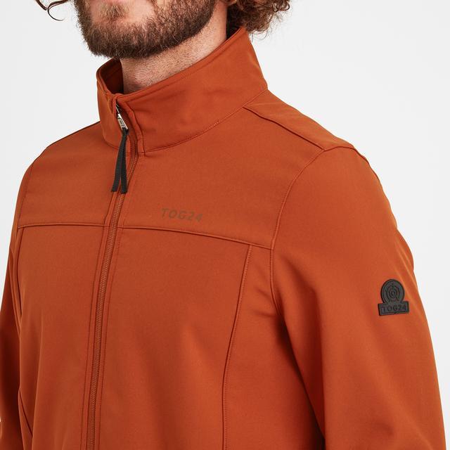 TOG24 Feizor Softshell Jacket - Burnt Orange - Beales department store