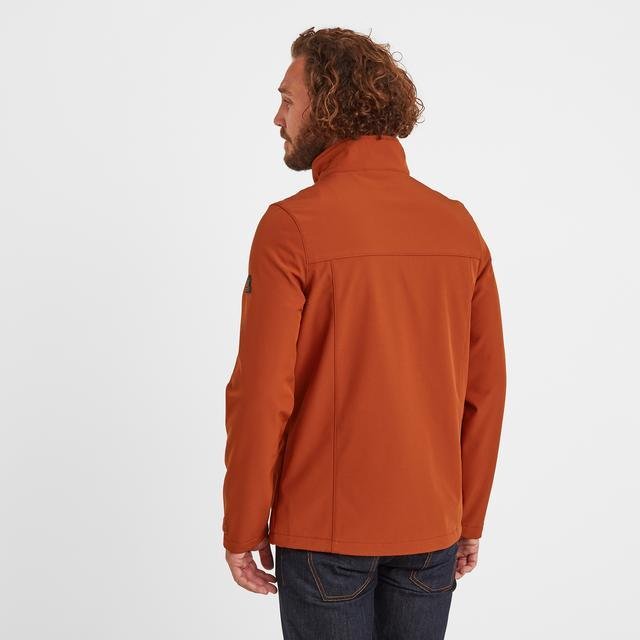 TOG24 Feizor Softshell Jacket - Burnt Orange - Beales department store