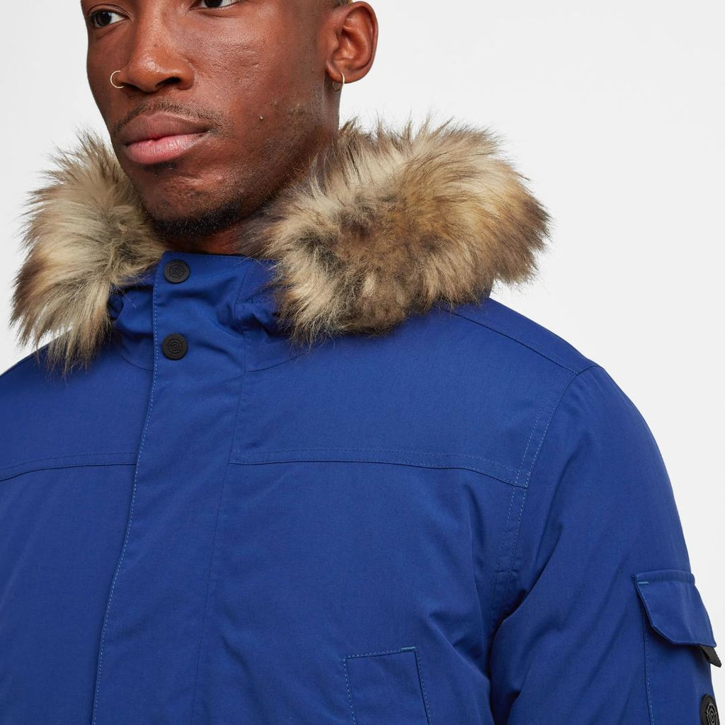 Tog24 Garrick Mens Waterproof Parka - Night Blue - Beales department store