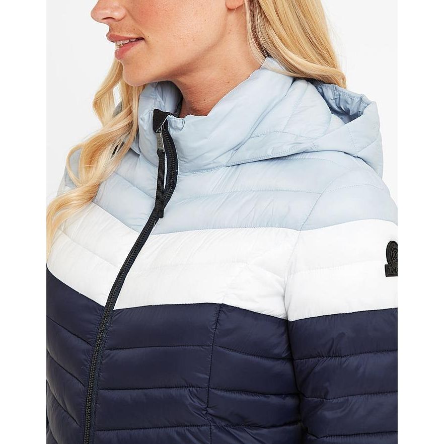 TOG24 Garriston Womens Padded Jacket - Navy Block - Beales department store