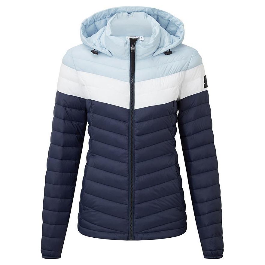 TOG24 Garriston Womens Padded Jacket - Navy Block - Beales department store