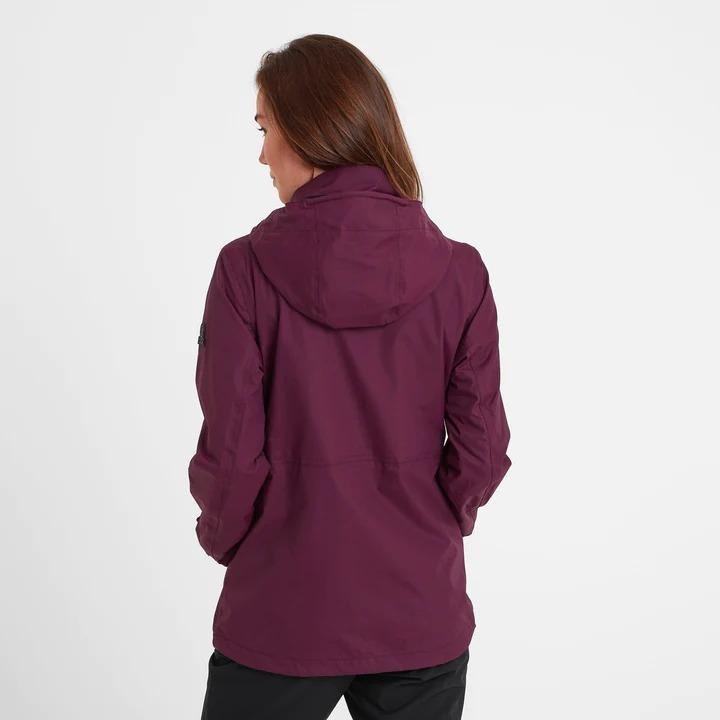 TOG24 Gribton Womens Waterproof Jacket - Dark Purple - Beales department store