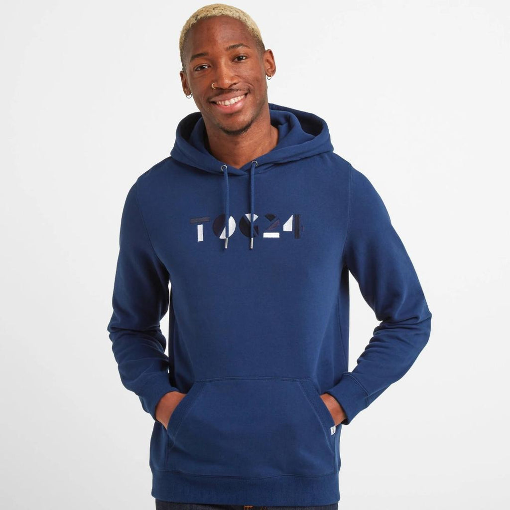 Tog24 Hexton Mens Hoody - Night Blue - Beales department store