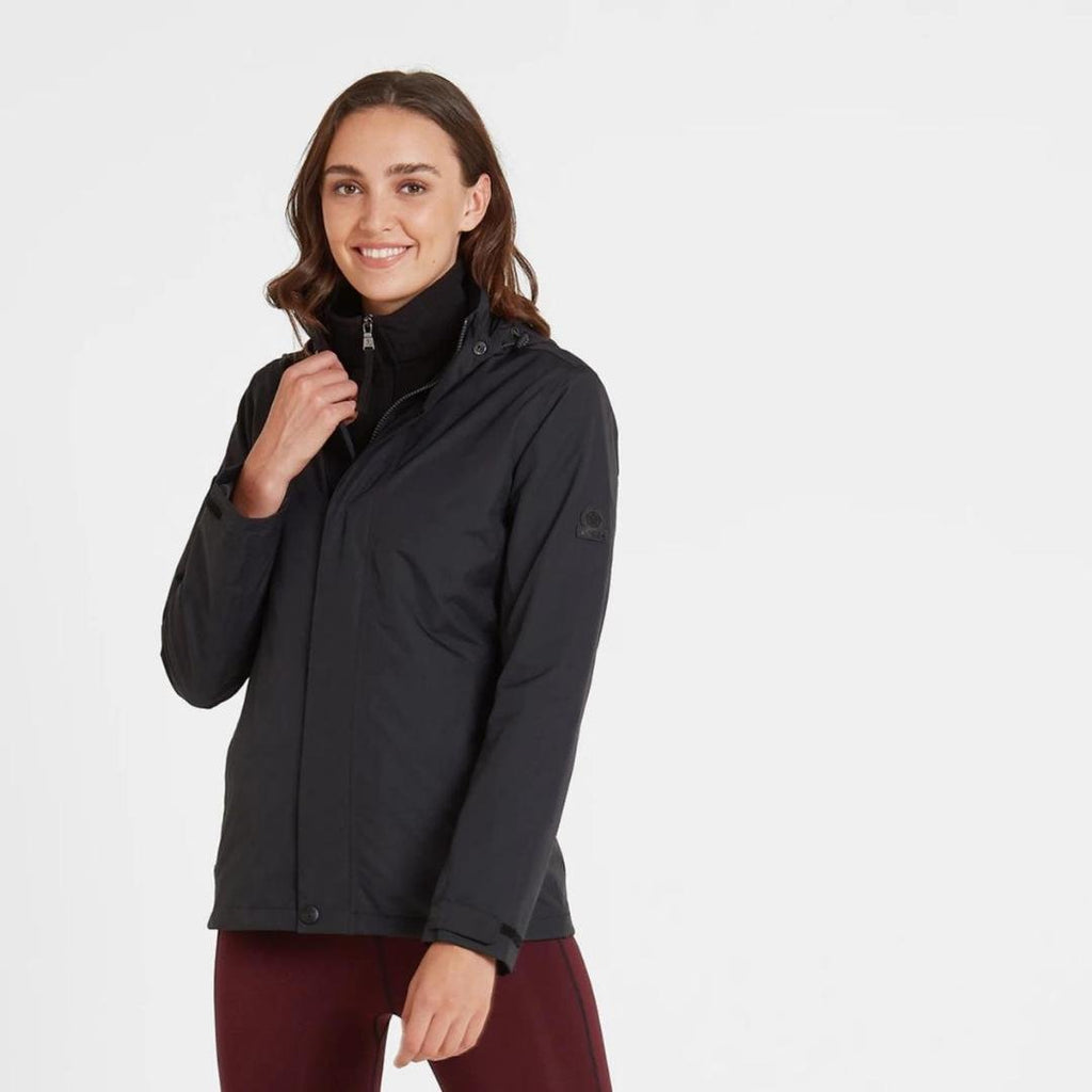 TOG24 Mawson Waterproof Jacket - Black - Beales department store