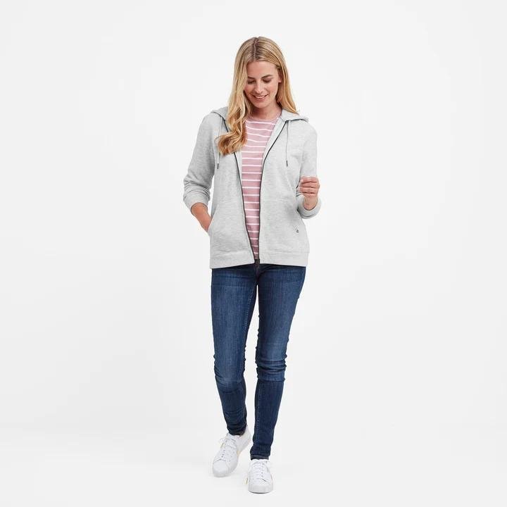 TOG24 Mia Womens Hoody - Ice Grey - Beales department store