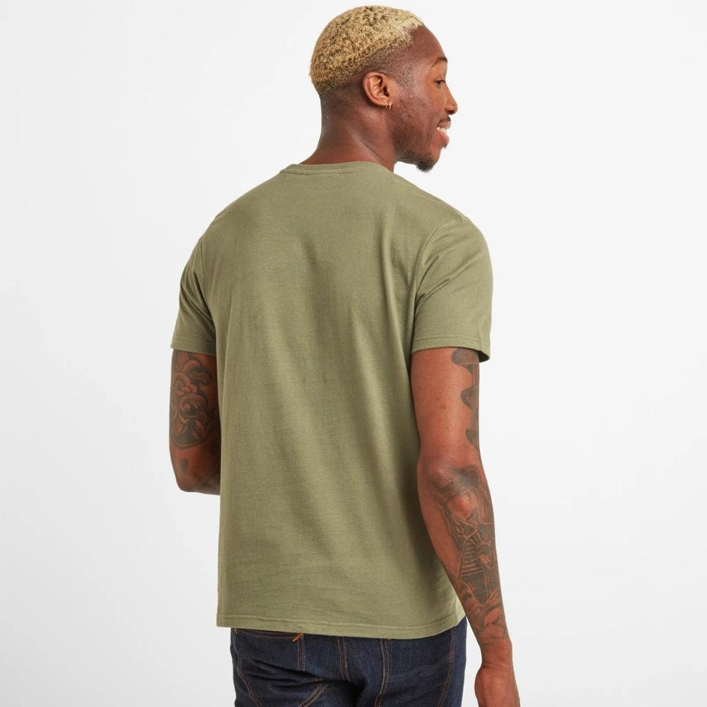 Tog24 Miller Mens T-shirt - Light Khaki - Beales department store