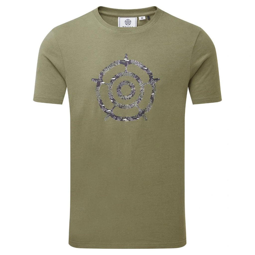 Tog24 Miller Mens T-shirt - Light Khaki - Beales department store