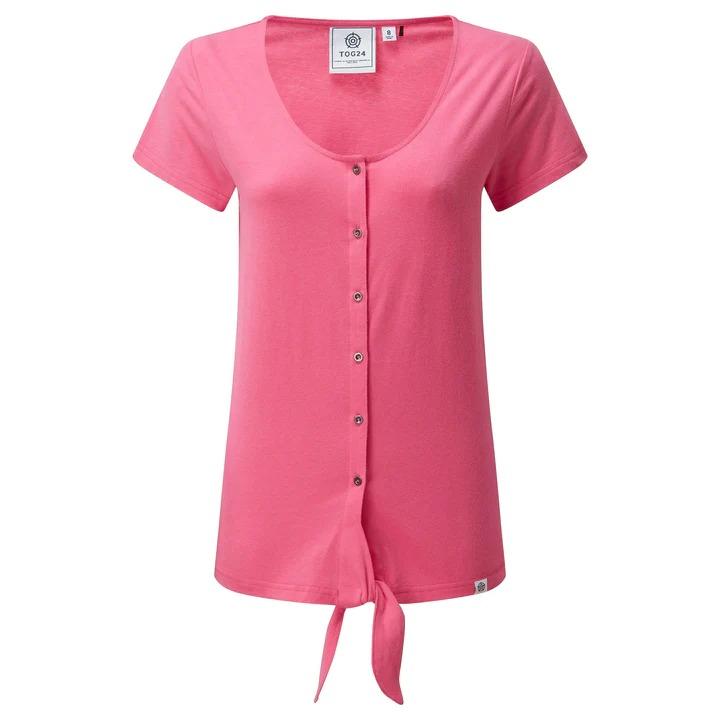 TOG24 Millie Womens T-Shirt - Bubblegum Pink - Beales department store