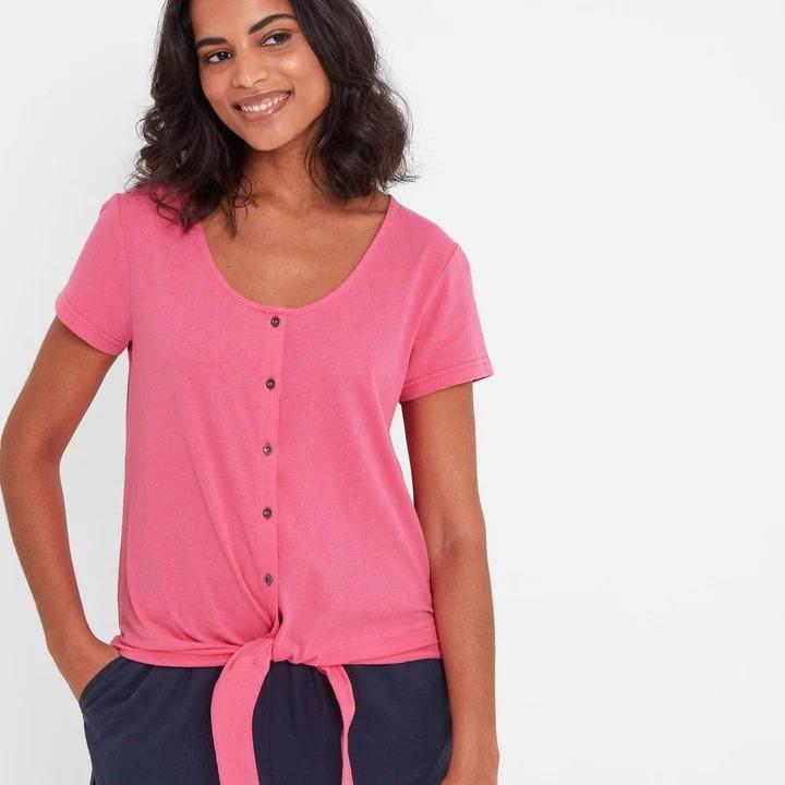 TOG24 Millie Womens T-Shirt - Bubblegum Pink - Beales department store