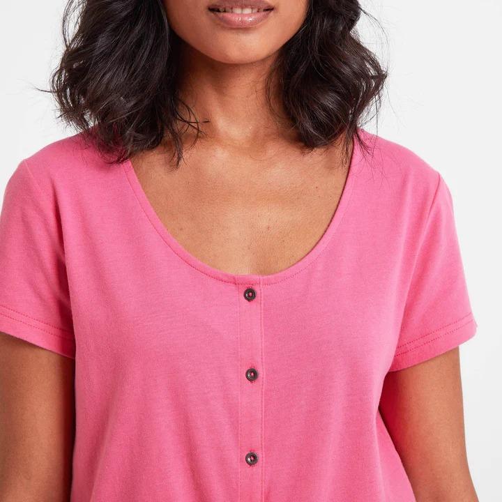 TOG24 Millie Womens T-Shirt - Bubblegum Pink - Beales department store