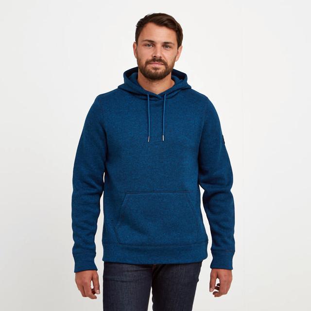 TOG24 Mosby Knitlook Fleece Hoody - Night Blue - Beales department store