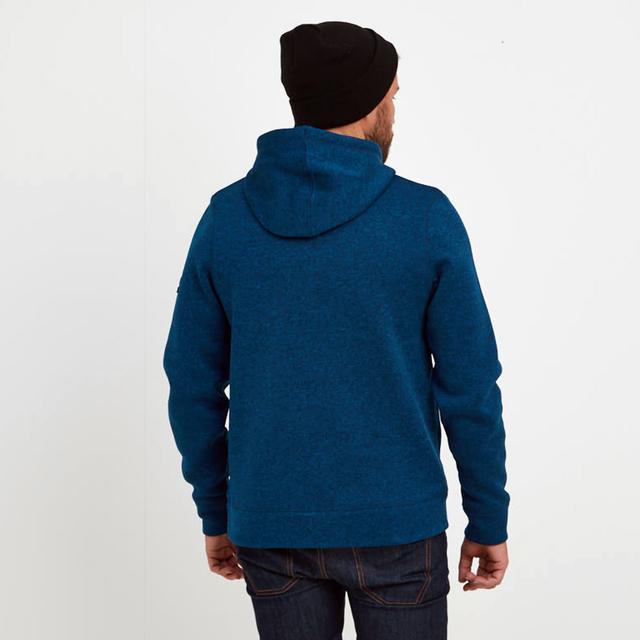 TOG24 Mosby Knitlook Fleece Hoody - Night Blue - Beales department store