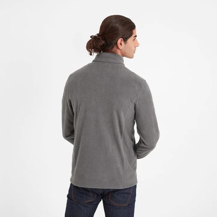 TOG24 Shire Mens Fleece Jacket - Steel Grey - Beales department store