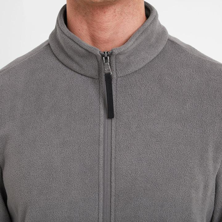 TOG24 Shire Mens Fleece Jacket - Steel Grey - Beales department store