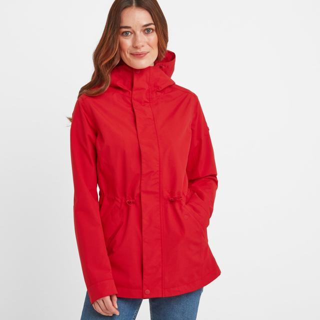 TOG24 Stutton Waterproof Jacket - Dark Coral - Beales department store