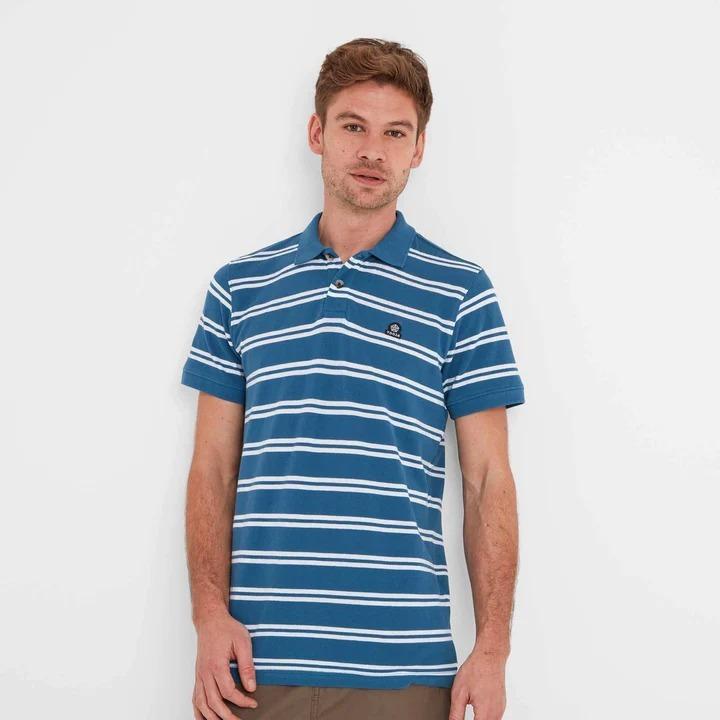 TOG24 Verne Mens Polo Shirt - Deep Denim - Beales department store