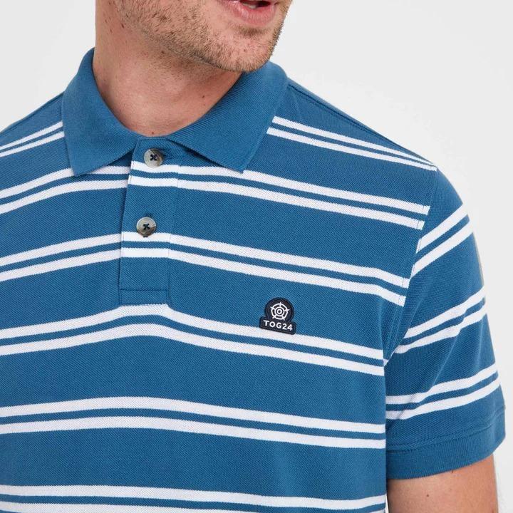 TOG24 Verne Mens Polo Shirt - Deep Denim - Beales department store