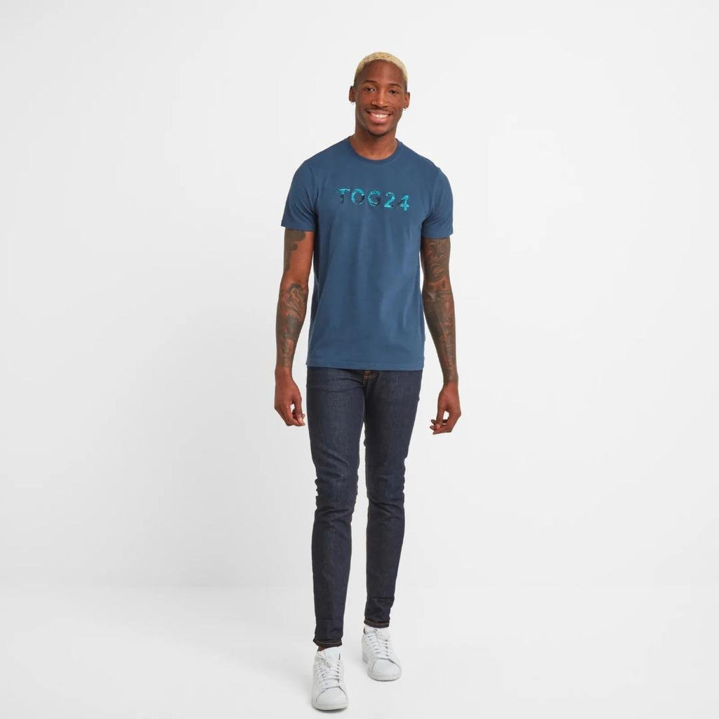 TOG24 Wilson Tee - Night Blue - Beales department store