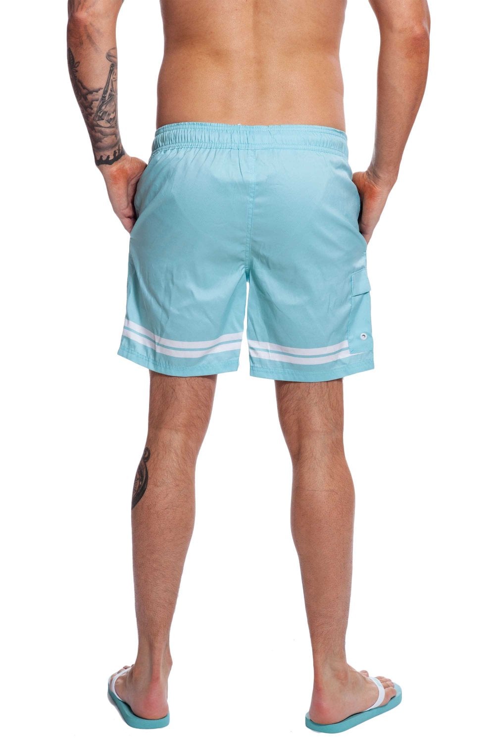 Jafari Swim Shorts & Flip Flops