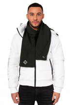 Rubberised Twist Scarf