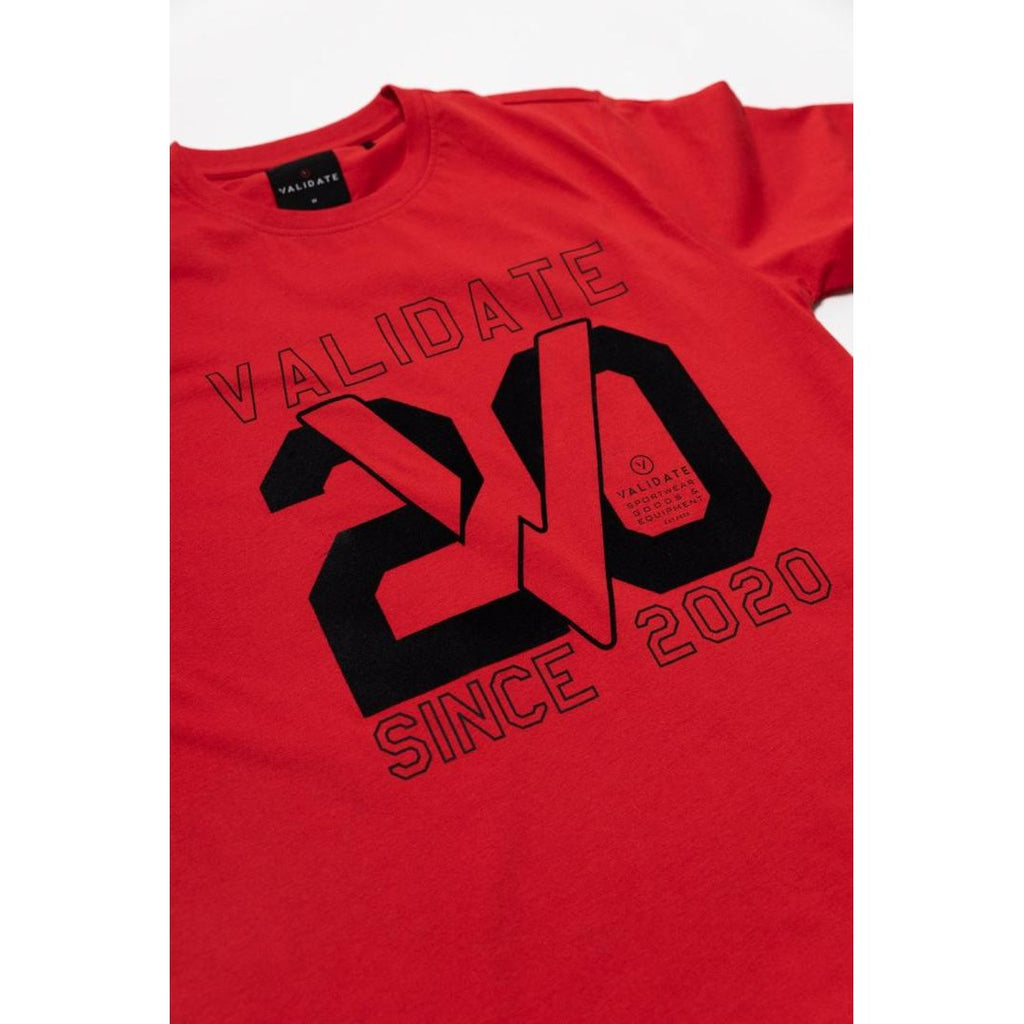 Validate James T-Shirt Red - Beales department store