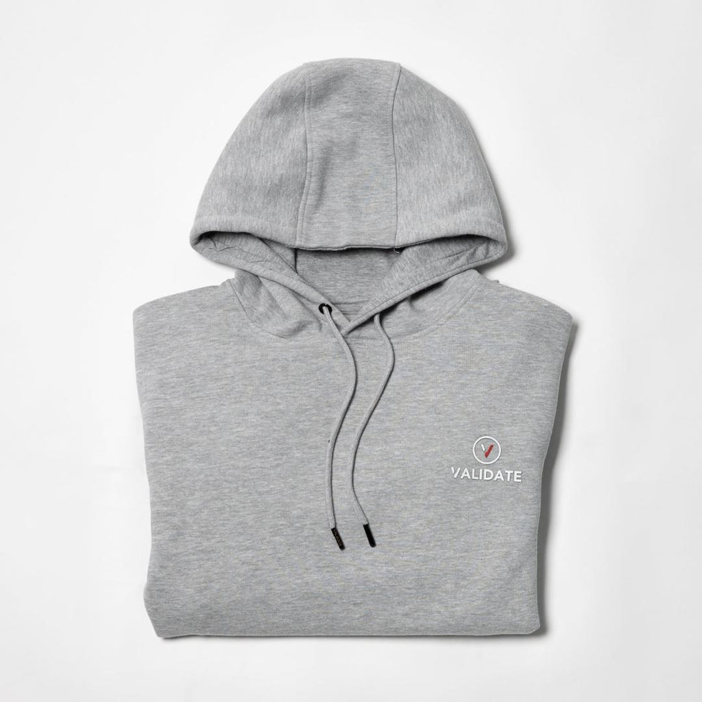 Validate Teddy Hoodie Grey Marl - Beales department store