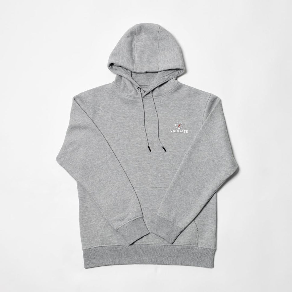 Validate Teddy Hoodie Grey Marl - Beales department store