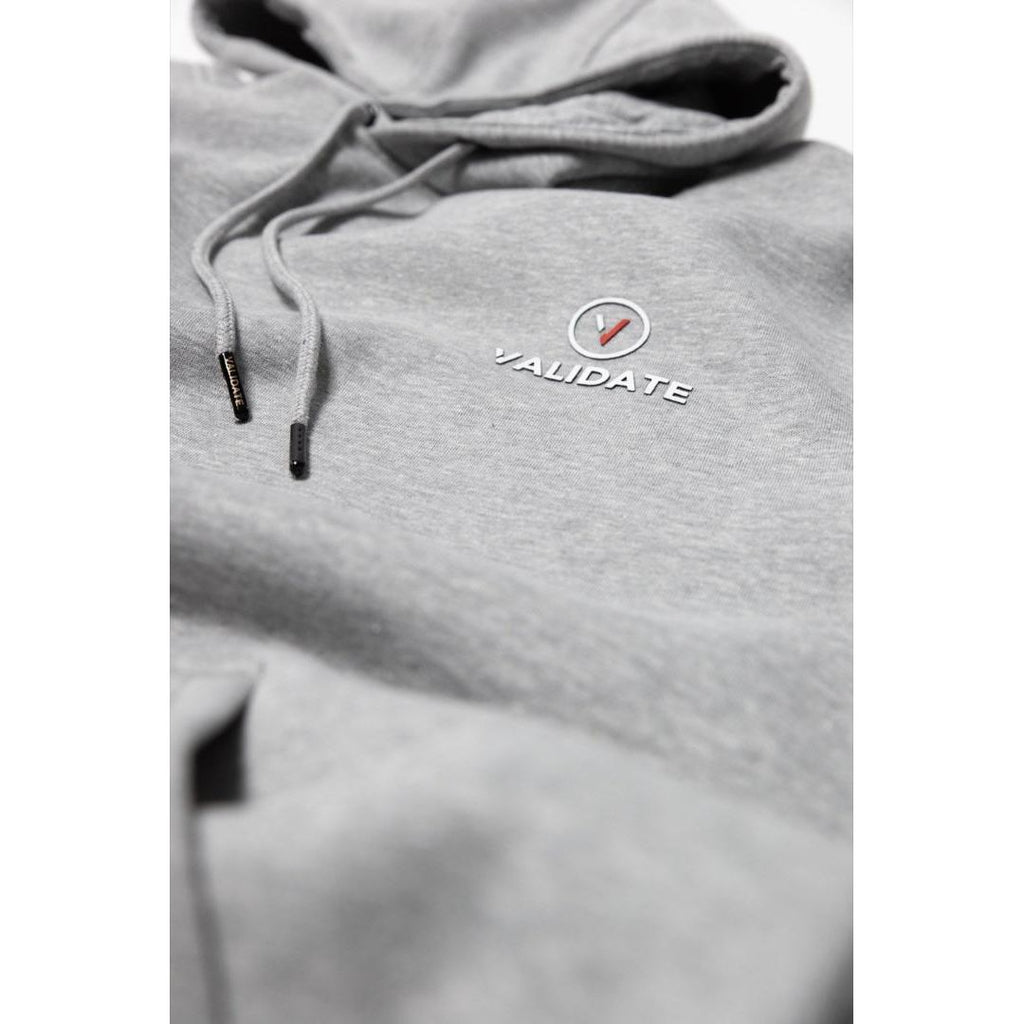 Validate Teddy Hoodie Grey Marl - Beales department store