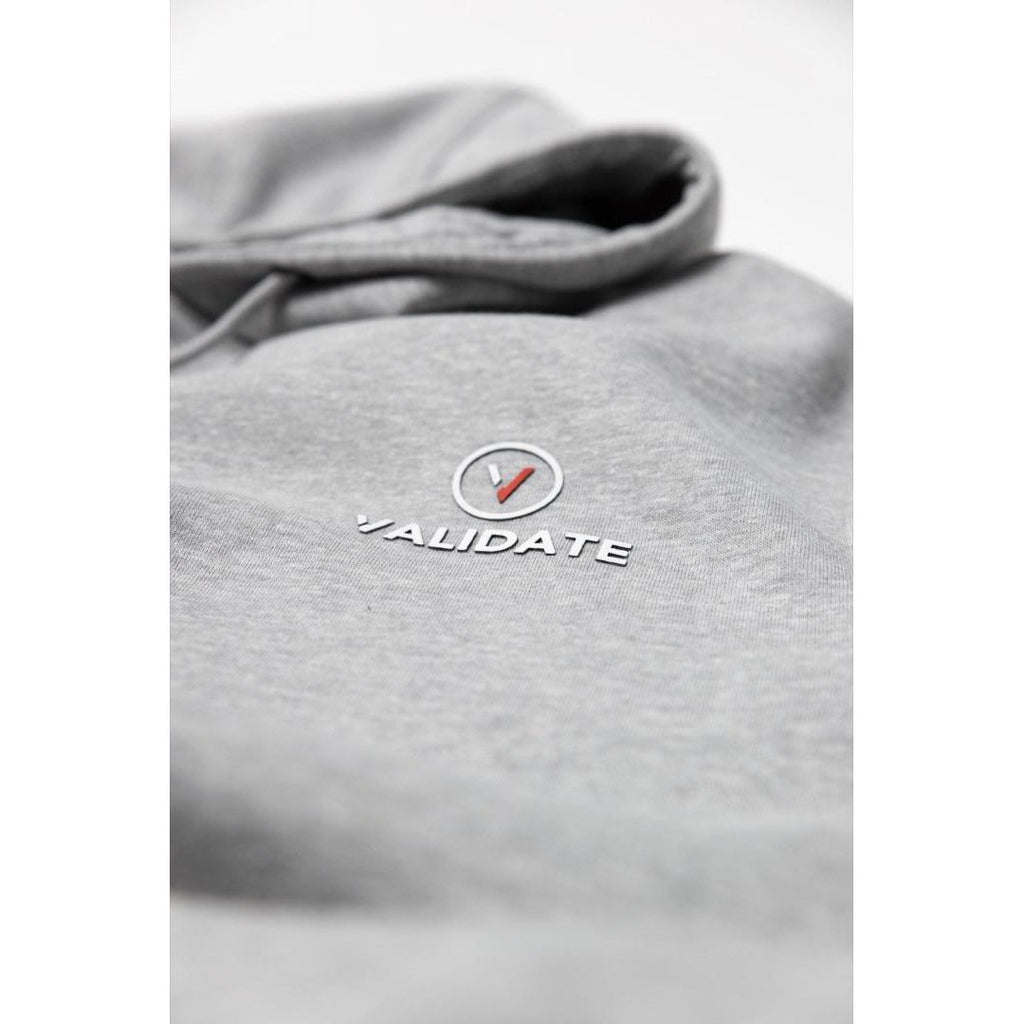 Validate Teddy Hoodie Grey Marl - Beales department store