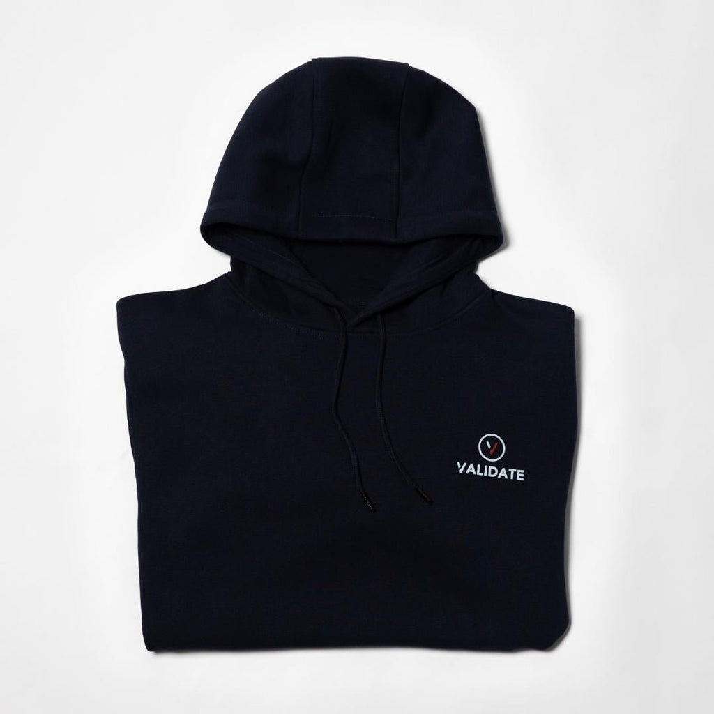 Validate Teddy Hoodie Navy - Beales department store