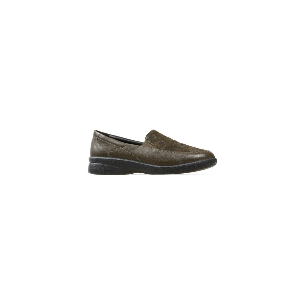 Van Dal 3215 Reveal Casual Shoes - Olive Feature - Beales department store