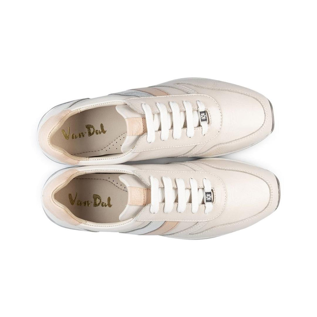 Van Dal 'Ashe' Trainers - Ivory Leather - Beales department store