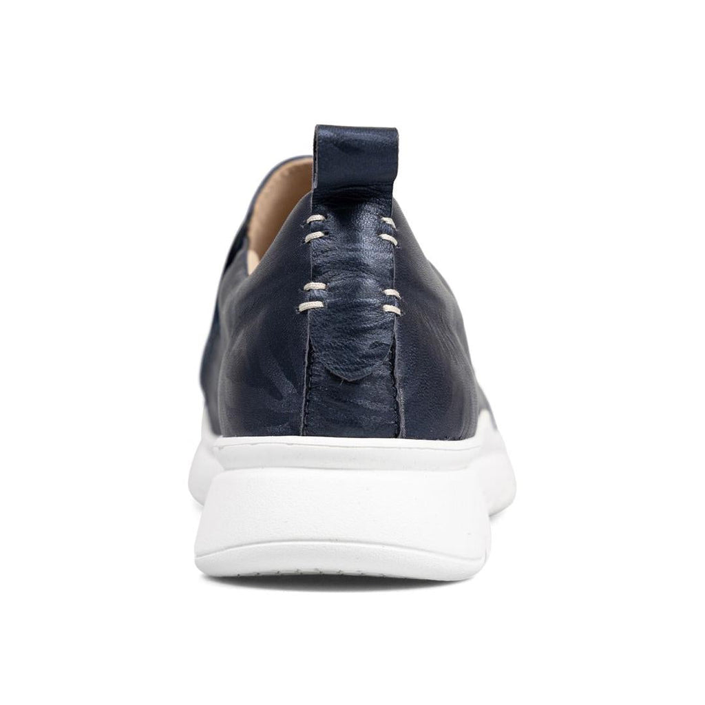 Van Dal Cecile Slip On Trainers - Navy Feature - Beales department store