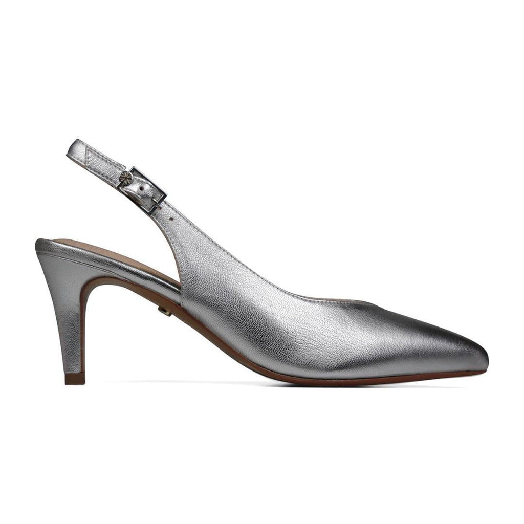 Van Dal Charlotte Court Shoes - Silver - Beales department store