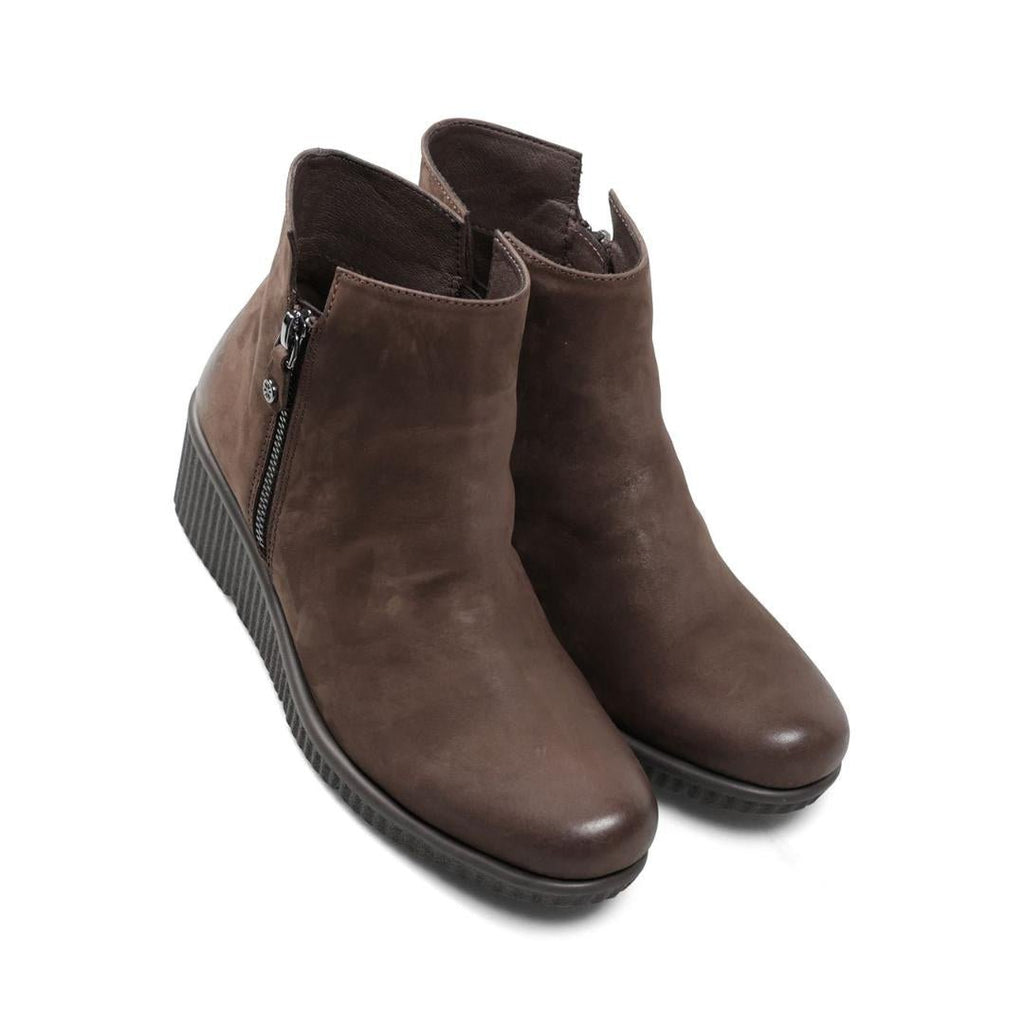 Van Dal Clarice Women's Boots - Brown Nubuck - Beales department store