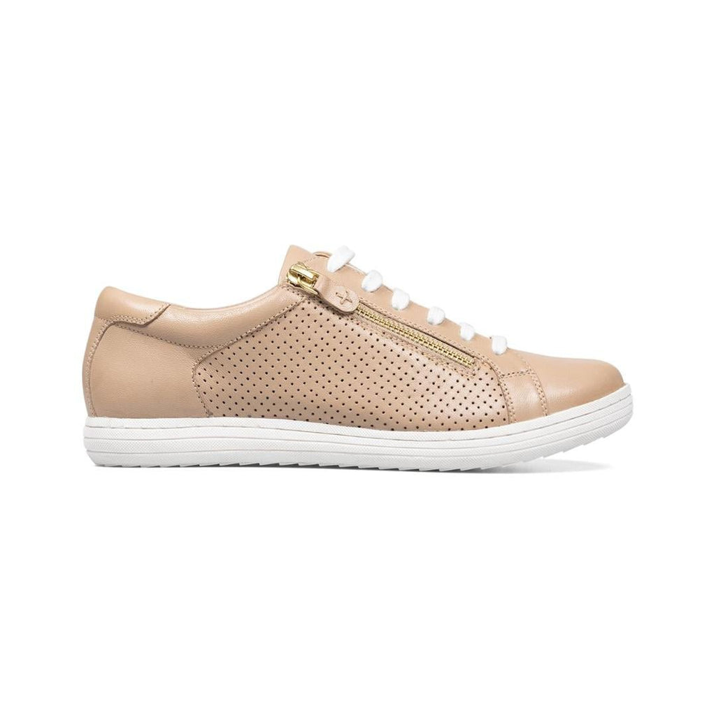 Van Dal Detroit Sneakers - Latte Leather - Beales department store