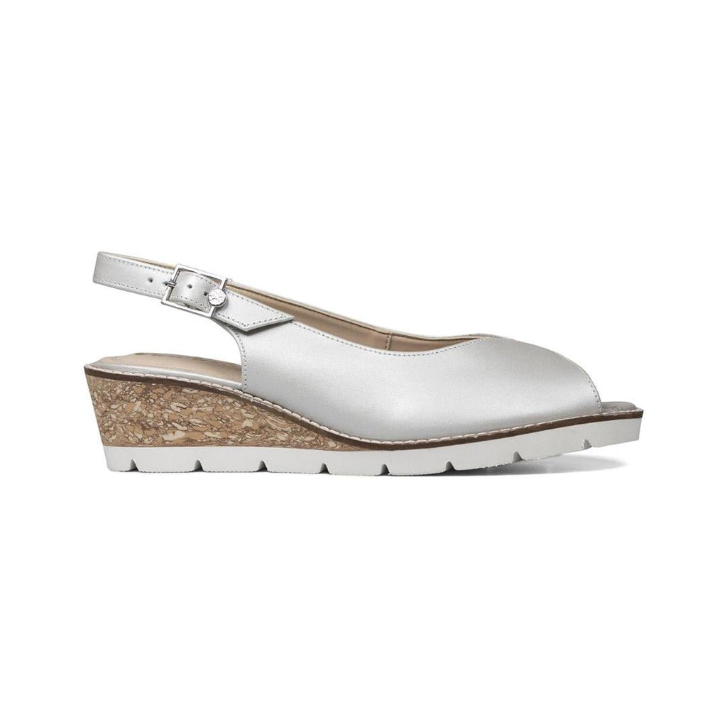 Van Dal Dial Sandals - Silver - Beales department store