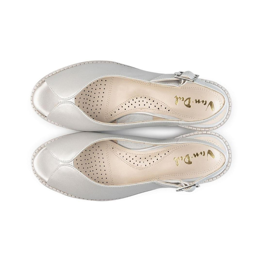 Van Dal Dial Sandals - Silver - Beales department store