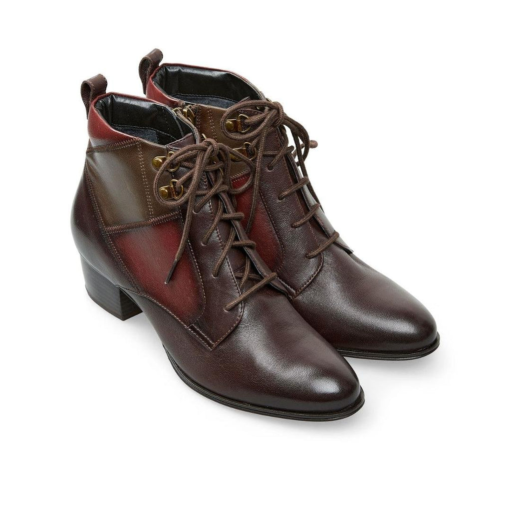 Van Dal Lark Boots - Conker Combi - Beales department store