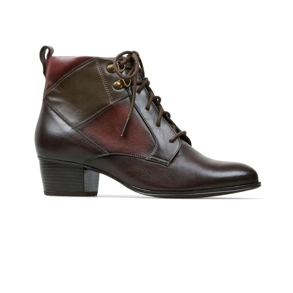 Van Dal Lark Boots - Conker Combi - Beales department store