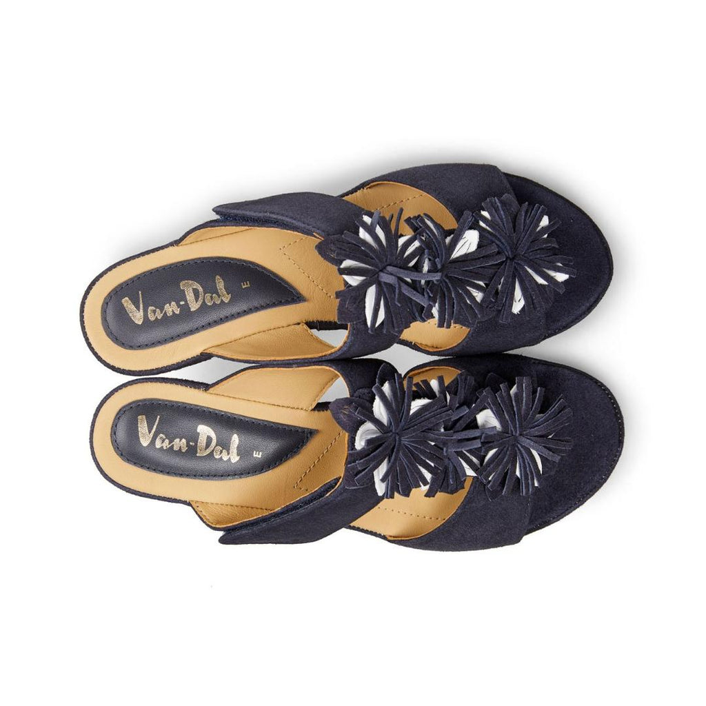 Van Dal Maden Sandals - Midnight Suede - Beales department store