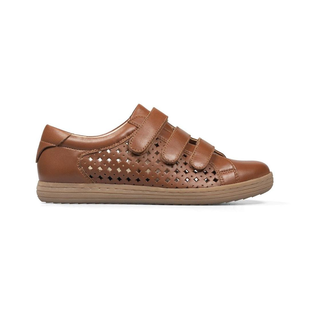 Van Dal Maia Casual Shoes - Tan Leather - Beales department store