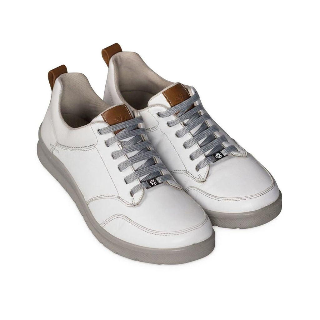 Van Dal 'Minsmere' Trainers - White Leather - Beales department store