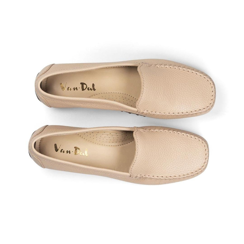 Van Dal Sanson Loafer - Latte Leather - Beales department store